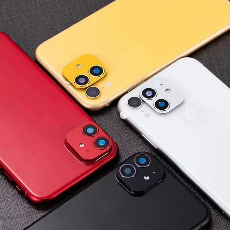 Наклейка на объектив для iPhone XR/XS чехол камеры с сменой секунд поддельная камера 11