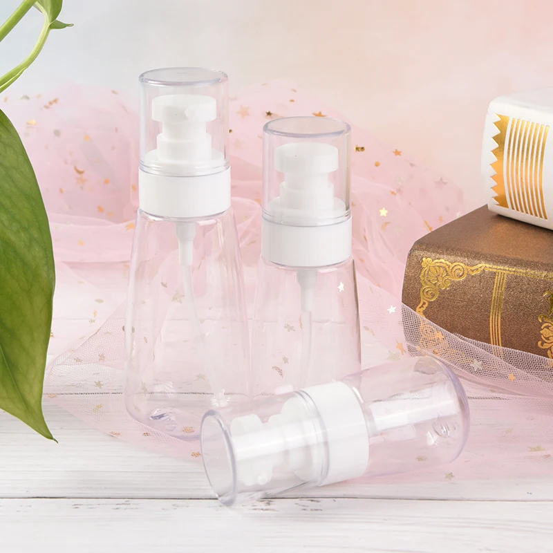 

Portable Spray Bottle 30ml-100ml Refillable Mist Pump Perfume Atomizer Travel Accessories Plastic Empty Perfume Bottles