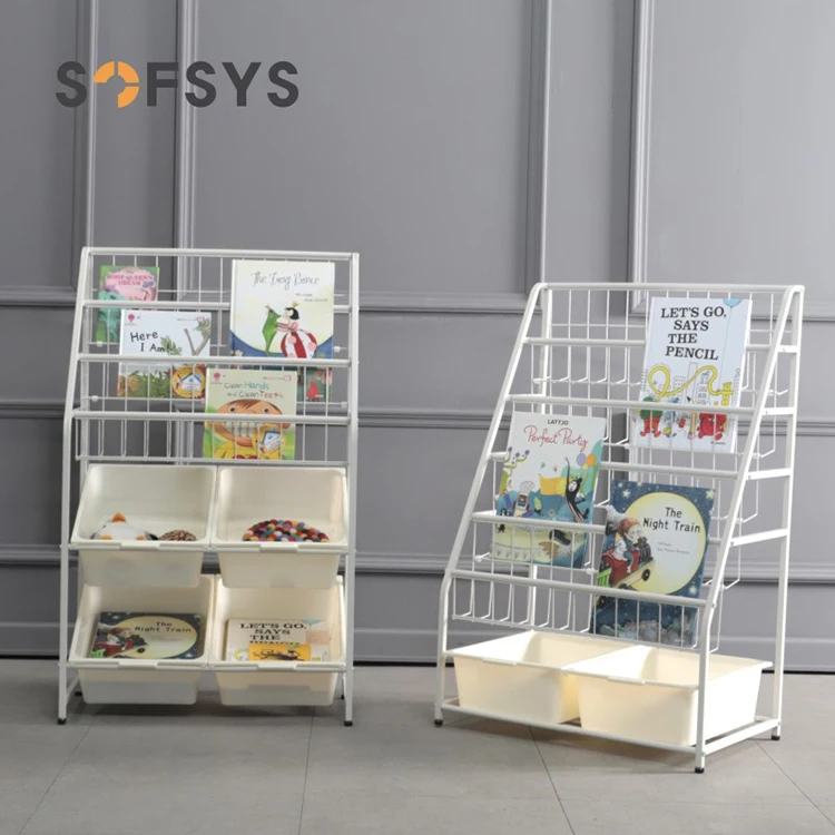 Children undefineds игрушки для хранения детский сад шкаф для хранения сортировочные полки Детские простые железные книжные шкафы