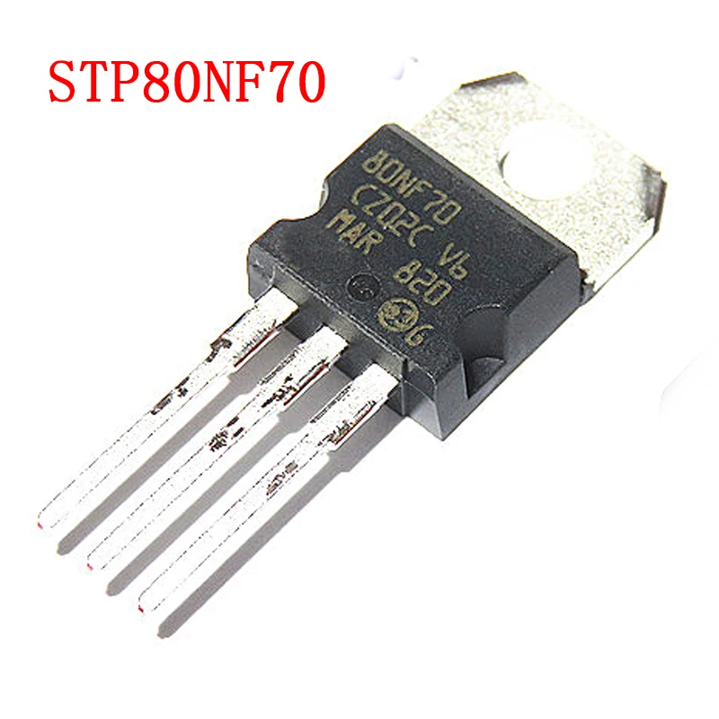10 шт. STP80NF70 TO220 P80NF70 TO-220 80NF70 Новый и оригинальный IC | Электронные компоненты