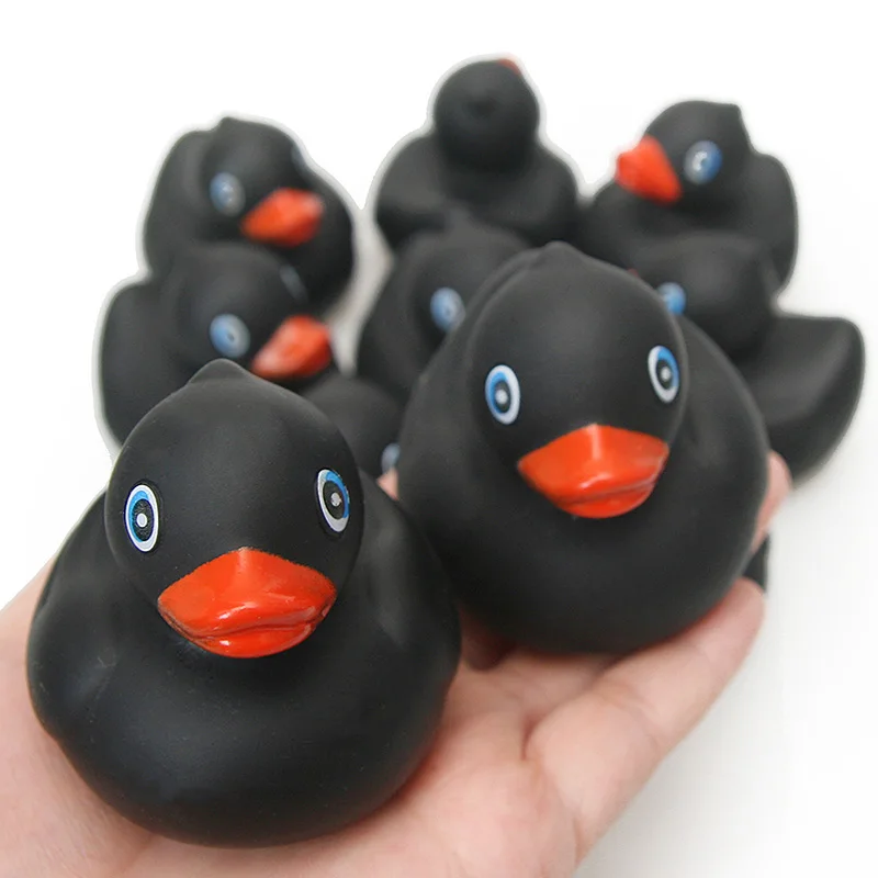 

Bath Toy Black Duck Baby Knuckle and Call Little Duck Baby Swimming and Floating Duck Boys and Girls