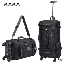 KAKA, мужской рюкзак на колесиках для путешествий, рюкзак на колесиках, рюкзак на колесиках для деловых поездок, сумки на колесиках