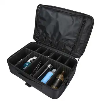 

Large Capacity Durable Soft Pad Padding Eco‑Friendly Hairdressing Tool Storage Case Hairdressing Tool Organizer for Home Hair