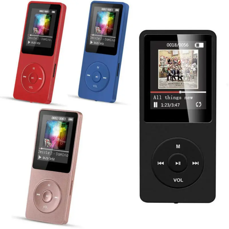 Портативный многофункциональный музыкальный AVI MP3 плеер 8 Гб 70 часов
