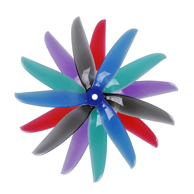 

12Pairs 24PCS Upgraded DALPROP CYCLONE T5043C PRO 5043 5x4.3x3 3-blade POPO Propeller CW CCW for RC Drone FPV Racing