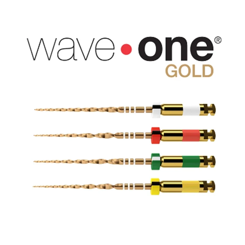 Dental Rotary Files Dental Wave One Gold Rotary Files 12pcs/3piece