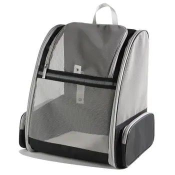 

Breathable Foldable Mesh Pet Carrier Backpack for Small Dog and Cat