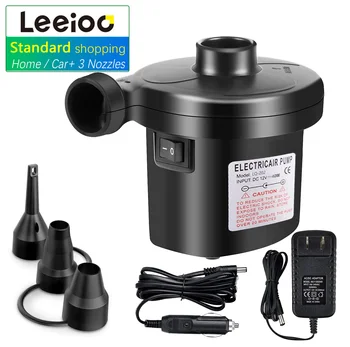 

12V Air compressor 3 Nozzles Electric Air Pump Universal Home Car Inflatable Pump For Air Mattress Bed Swimming Ring Pool