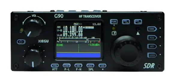 

Outdoor Shortwave Radio SDR Portable Transceiver HF 20W SSB/CW/AM 0.5-30MHz w/ Built-in Antenna Tuner XIEGU G90 IF Output