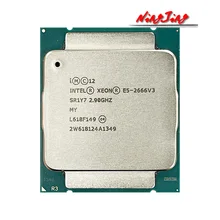Processore CPU Intel Xeon E5-2666V3 E5 2666v3 E5 2666 v3 2.9 GHz Ten-Core a vento-thread 25M 135W LGA 2011-3
