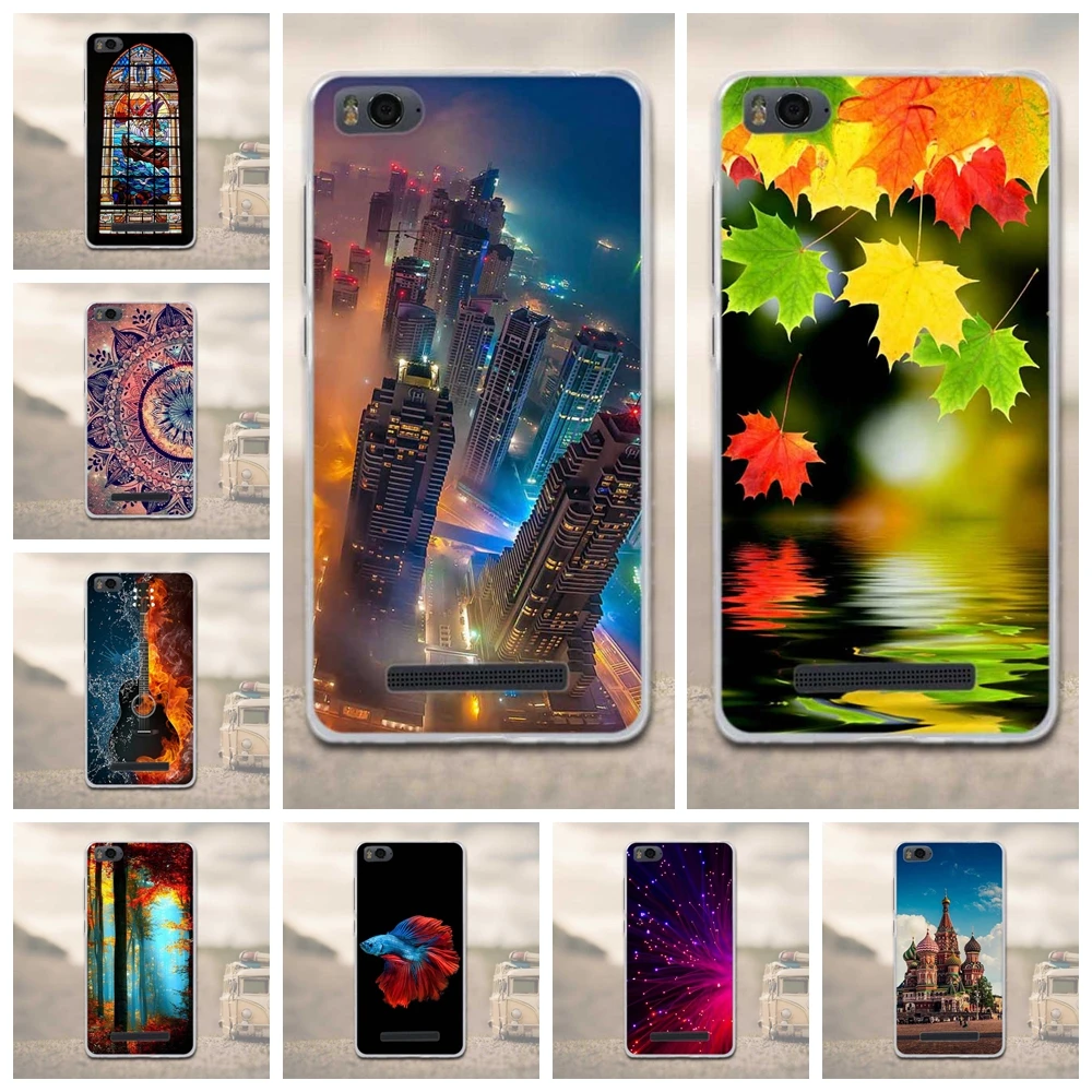 Чехол для Xiaomi Mi 4i Mi4i Mi4C 4C мягкие силиконовые гелевые чехлы телефонов мягкий чехол