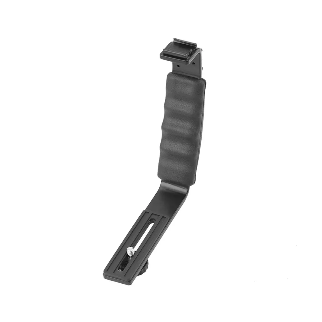 BK OMESHIN ручной карданный l-образный Кронштейн Держатель для DJI OSMO Mobile 3 для ZHIYUN гладкий 4 l-образный кронштейн аксессуары для расширения - Цвет: BK