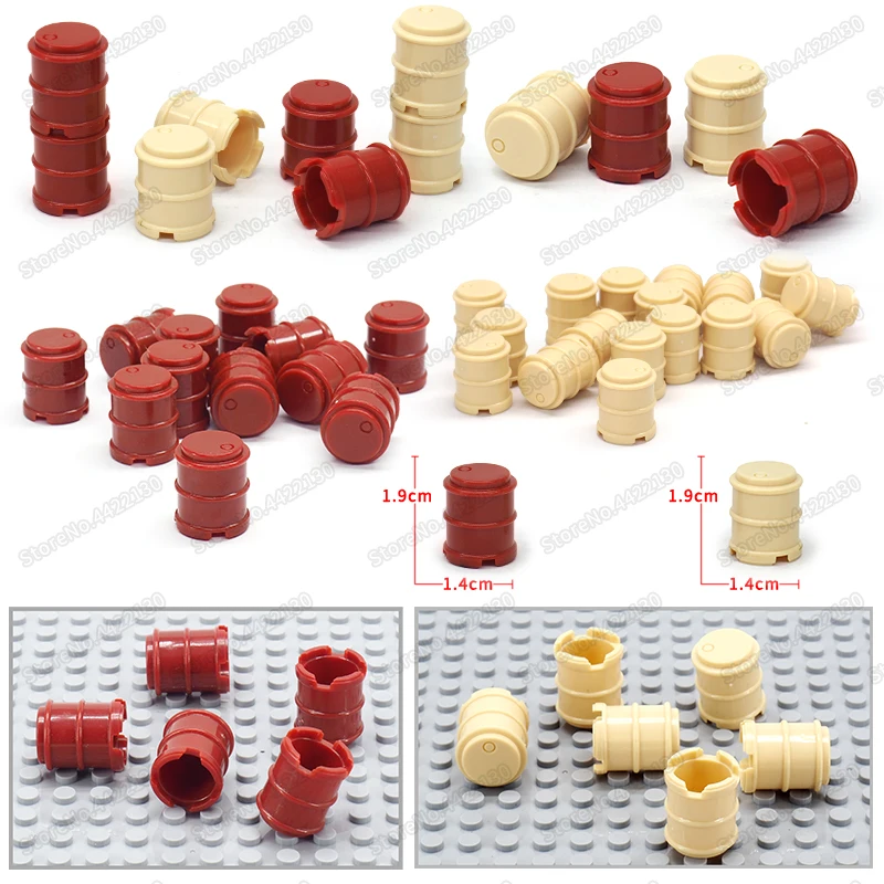 

Oil Drum Military Building Blocks 2x2 Piece Ww2 Military Figures City Weapons Battlefield Set Moc Child Christmas Birthday Toys