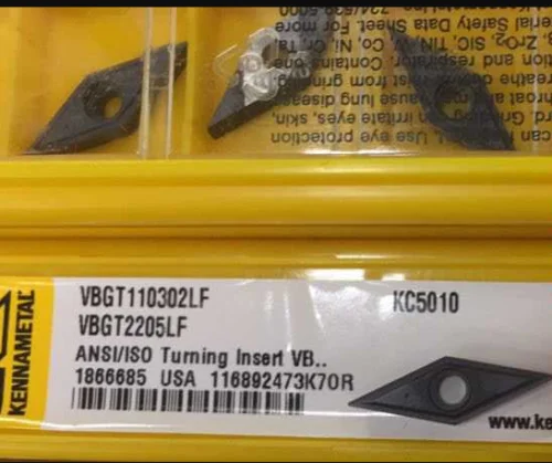 10 шт. KENNAMETAL VBGT110302LF KC5010