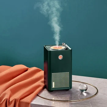 

Air Humidifier Retro Art Household Humidifier Mini Personal Portable Small Humidifier Retro Outlook for Office Green