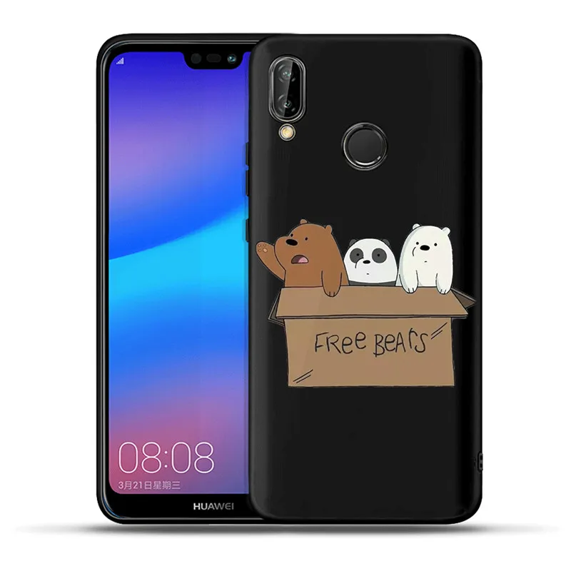 Силиконовый чехол с милой пандой для телефона huawei Mate10 20 Lite Pro P8 P9 P10 P20 Lite P20 P30 Pro P Smart Smart Coque Shell