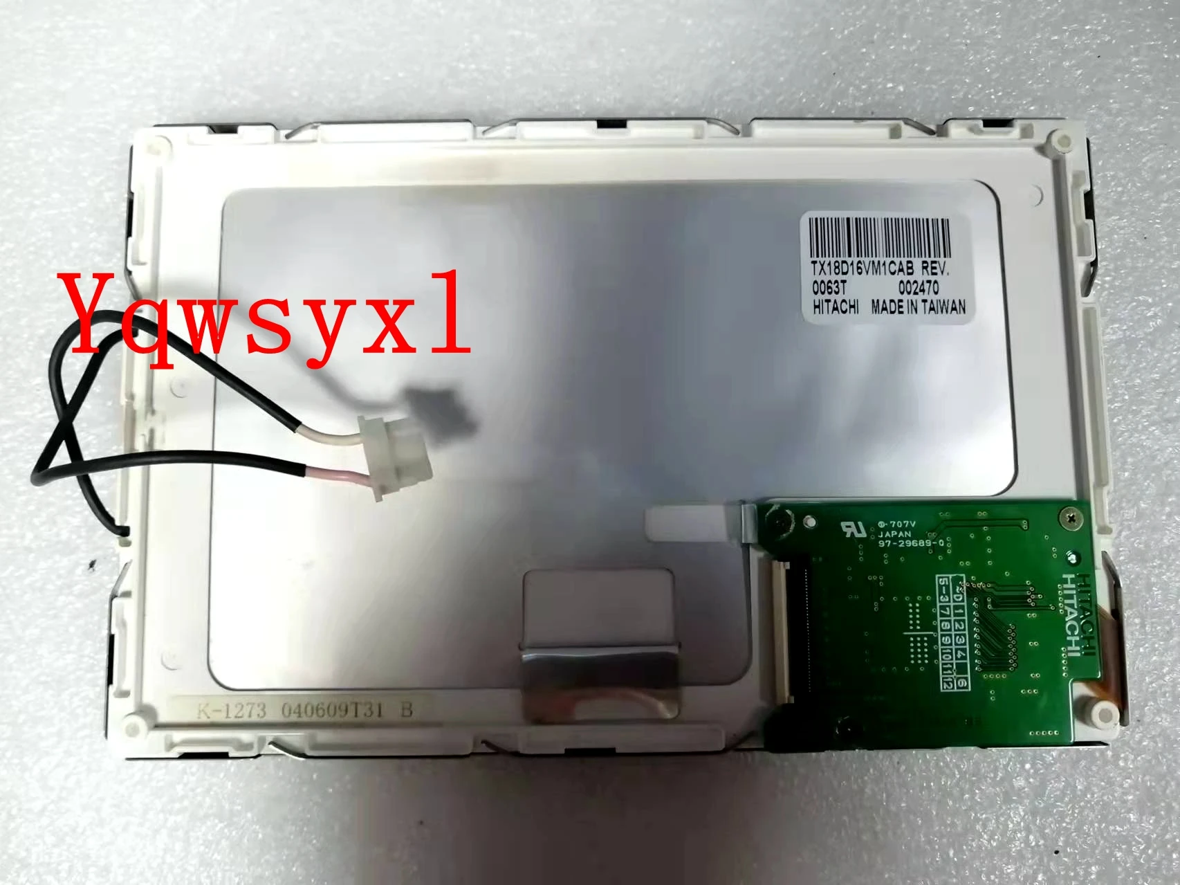 Original Polegada Painel Lcd para Hitachi Display Lcd Tx18d16vm1cab 800×480