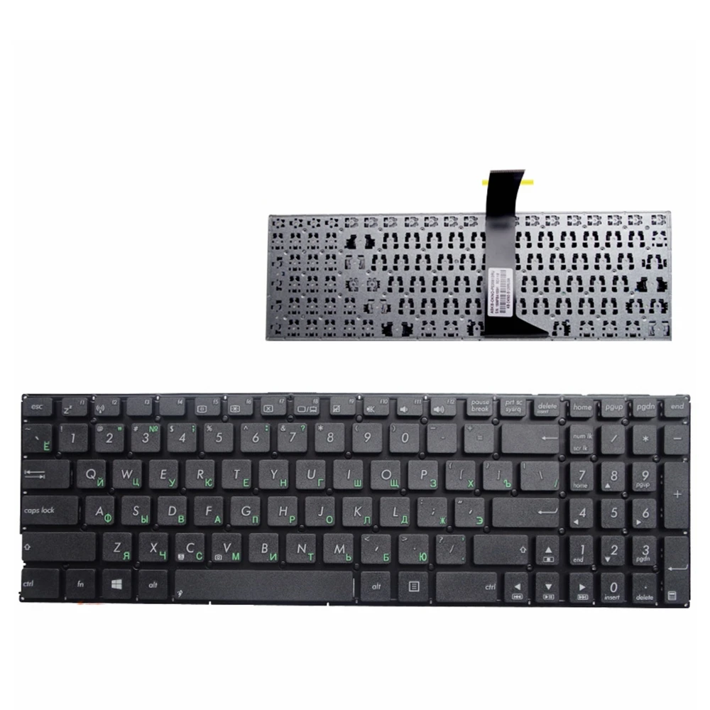 

Russian Laptop Keyboard for ASUS A550 A550C A550CA A550CC A550DP A550V A550VB A550VC P550LC P550LD P550LN A550J A550JD A550L RU