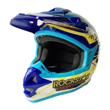 Rockstar Профессиональный мотоциклетный внедорожный шлем молния крупного рогатого скота горный спуск безопасный гоночный автомобильный шлем Ece