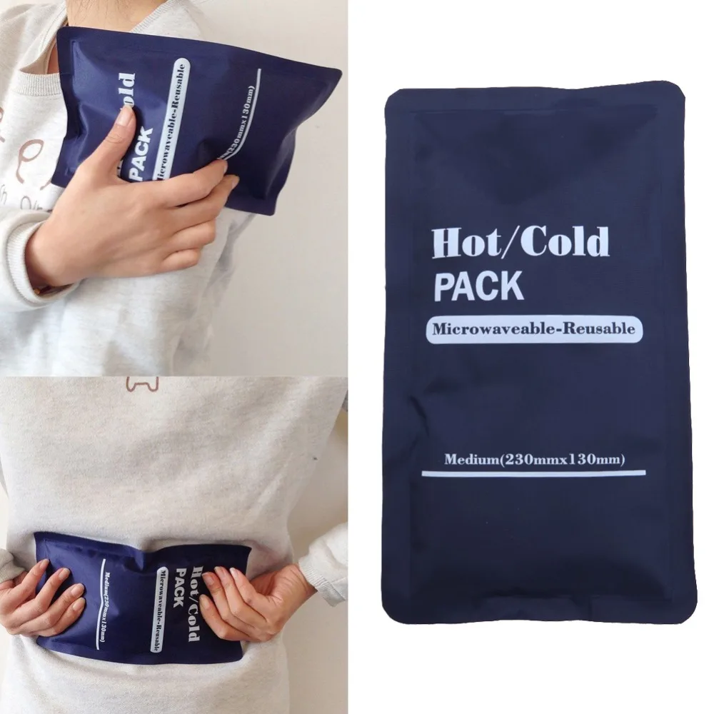 Многоразовый горячий/холодный тепловой гель лед нетоксичный пакет спортивные мышцы/облегчение боли в спине