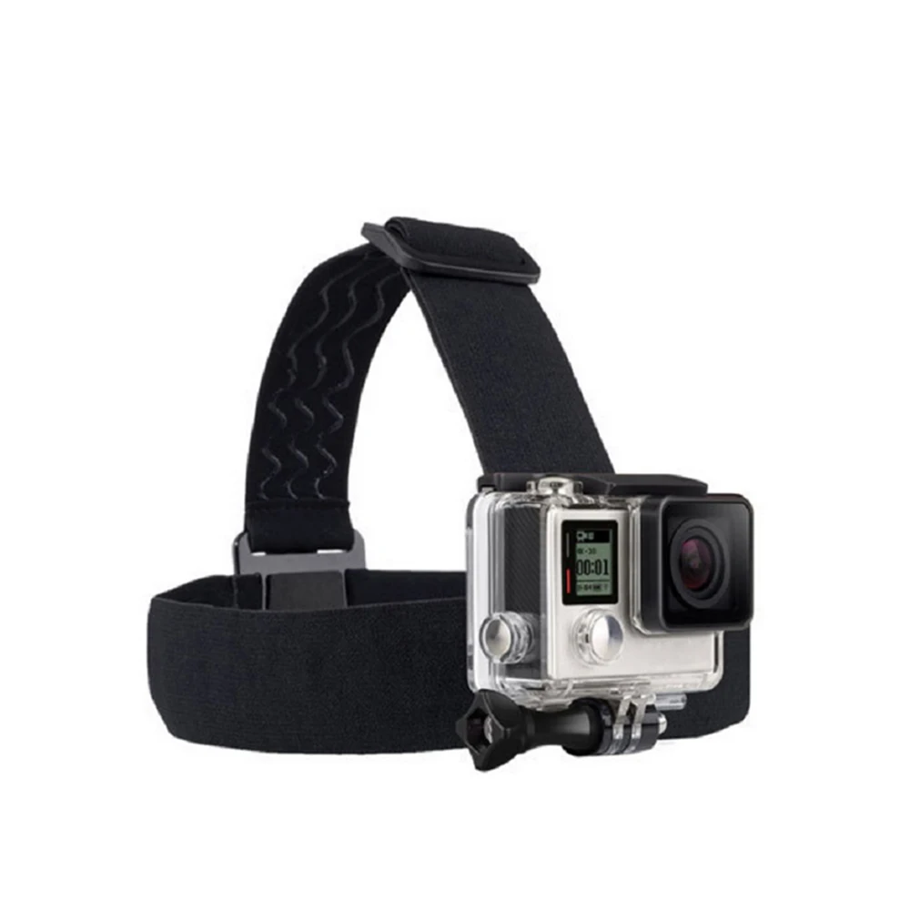 

Action camera Gopro Accessories Headband Chest Head strap monopod For Go pro Hero 3 3+ 4 SJ4000 Sport Cam Mount Tripod Helmet