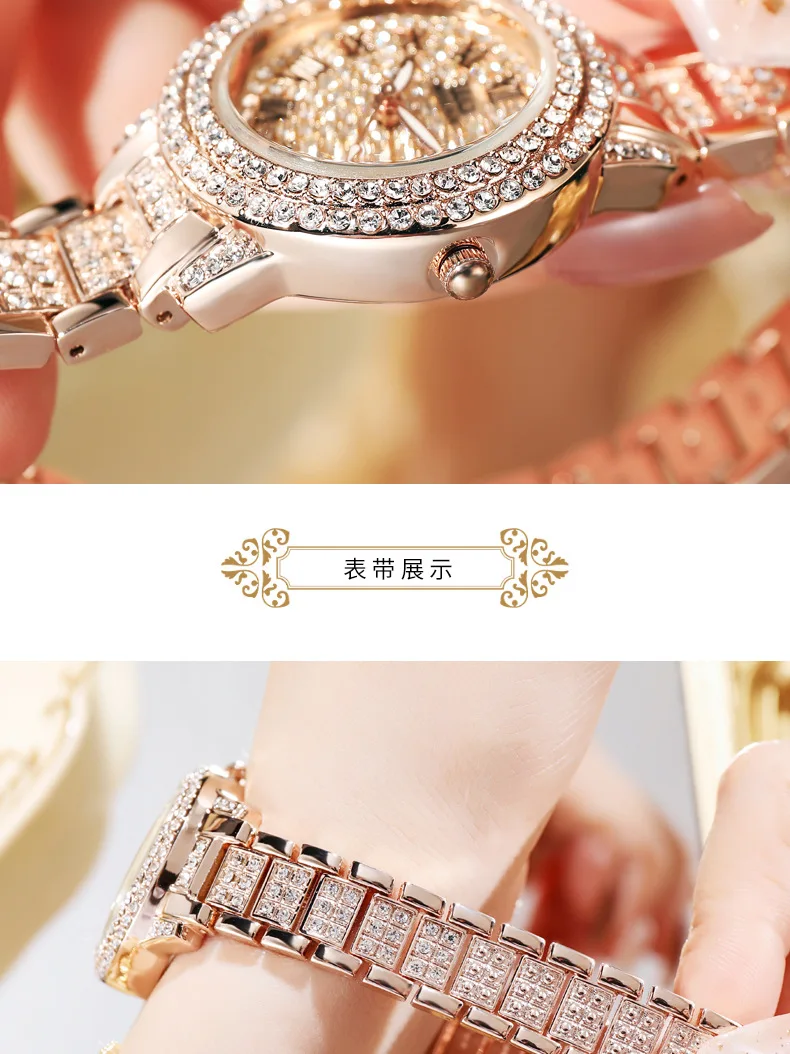 2022 Fashion Watch Rose Gold Watch Women Watches Ladies Steel Women's Bracelet Watches Female Relogio Feminino Montre Femme