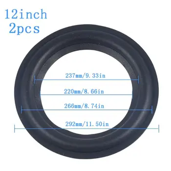 

4/5/6.5/8/10/12 Inch High Elasticity Speaker Surround Repair Foam Woofer Edge Replacement Foam Rubber