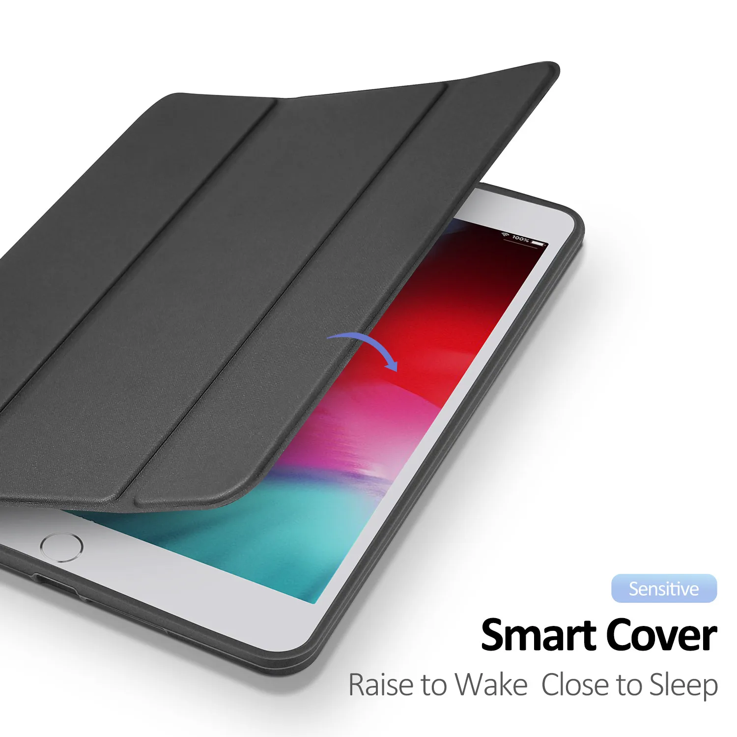 Умный чехол для iPad Mini 5 PU кожаный флип мягкий чехол для iPad Mini 5 Чехол iPad Mini5 с держателем карандаша
