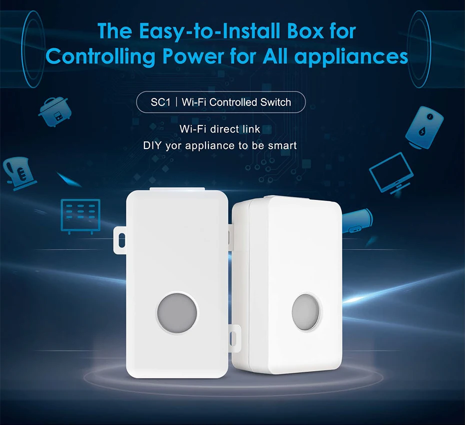 5 шт. BroadLink SC1 DIY Wifi schakelaar Draadloze умный дом автоматизация релейный модуль контроллер