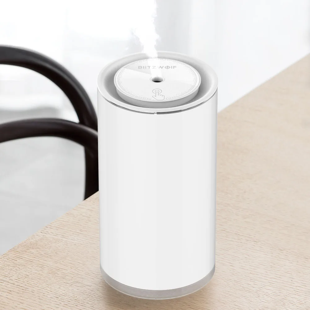 Beste Blitzwolf BW FUN2 Smart Touch Control Elektrische 2W 400mL Ultrasone Luchtbevochtiger LED Licht Desktop USB Luchtreiniger Mist Diffuser