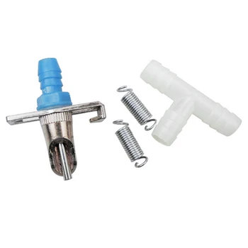 

25 Sets the New Rabbit Drinking Fountain Hare Dual Tension Spring Drinking Fountain Tap Rabbit Nipple