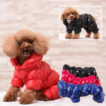 

Dog Jumper Jumpsuit Winter Pet Cat Clothes Warm Puppy Dog Coat Hoodie Jacket For Small Medium Large Dogs Pet Supplies
