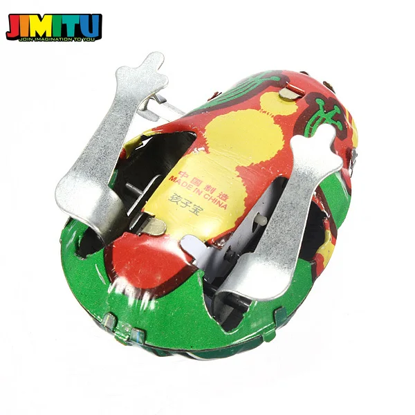 Винтажные игрушки ветрозащитная игрушка Милая модель лягушки/петуха Оловянная