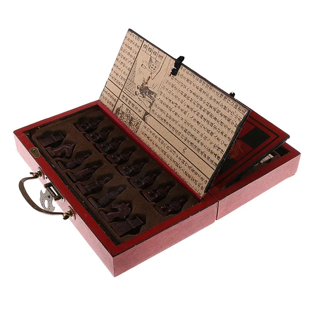 Board Game Wooden Chess Table Games Chess Pieces Chinese Chess Set