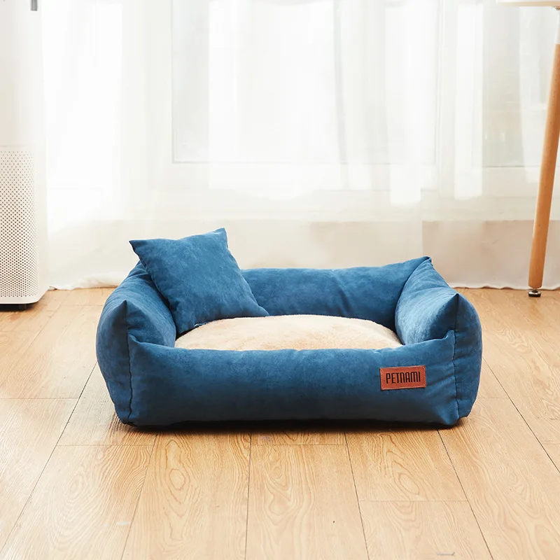 Dogs Bed Waterproof Bottom Detachable Wash Dogs house For Medium Large Dog Warm comfort Pet bed Mat Lounger sofa Pet supplies