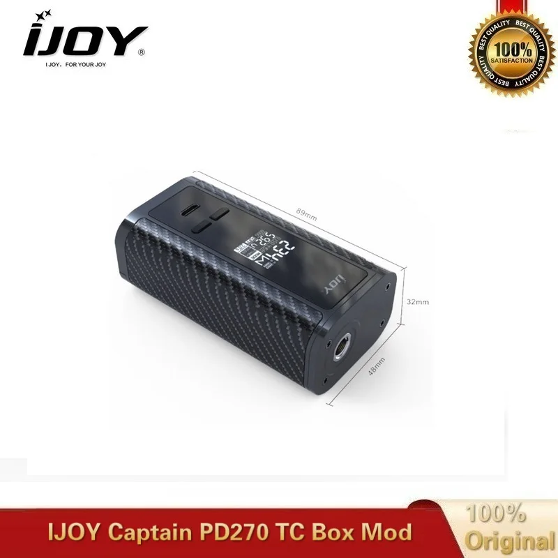 IJOY капитан PD270 TC коробка мод 234 Вт Подходит капитан Vape бак испаритель электронная сигарета VS Gen ALIEN 220 Вт 20700 18650 батарея
