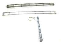 1:87  HO ratio  Alloy electrified railway catenary  Stringing post + wire + screw  Train model accessories 2