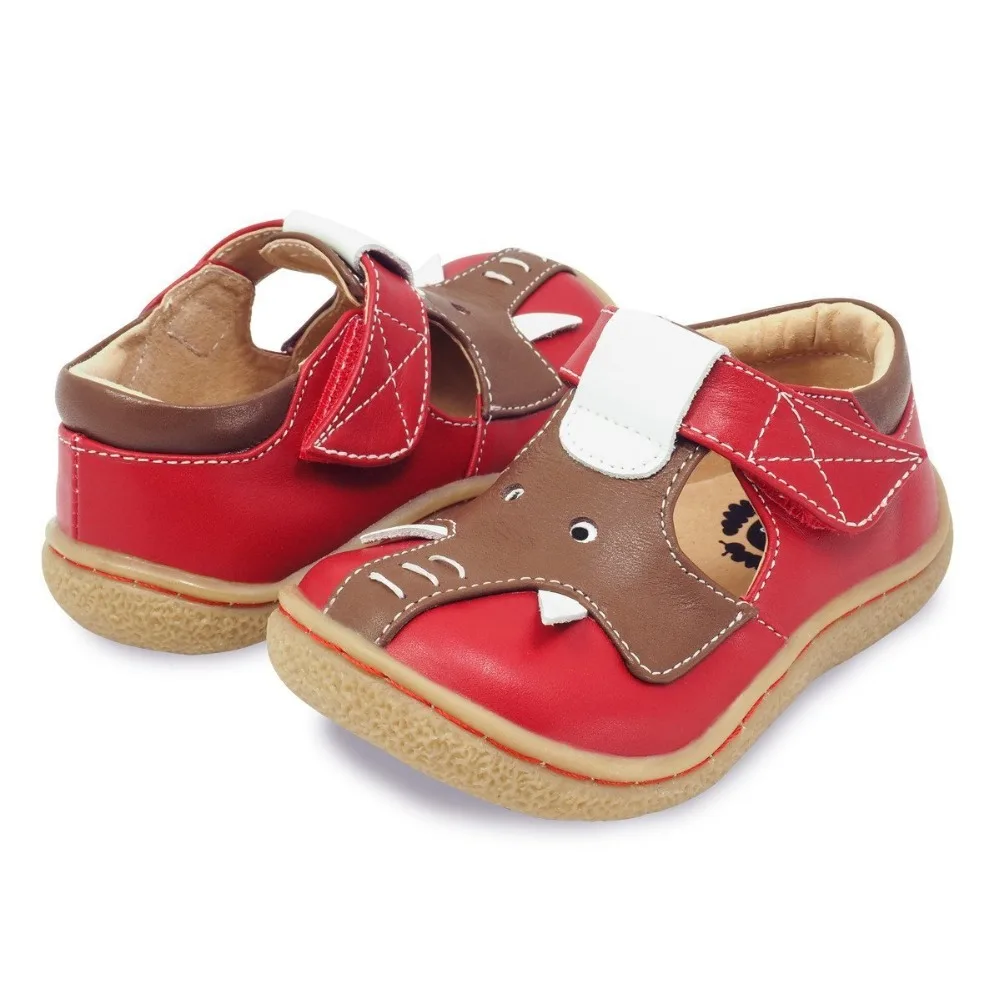 Livie & Luca Brand Quality Genuine Leather Children Baby Toddler Girl Kids Elephant Shoes For Fashion Barefoot Sneakers