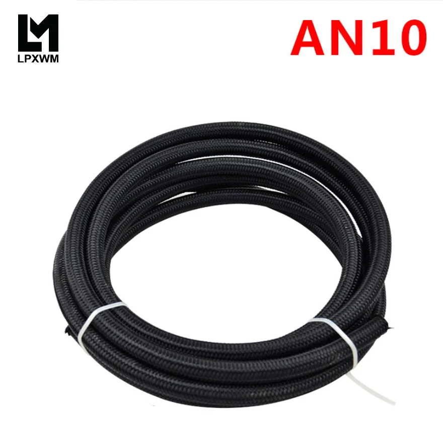 

10 AN Pro's Lite Black Racing Hose Fuel Oil Line 350 PSI 7314
