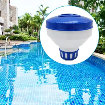 

Swimming Pool Floating Sterilizer Chlorine Bromine Chemical Tablet Tab Floater Dispenser Swimming Pool Cleaning Accessories