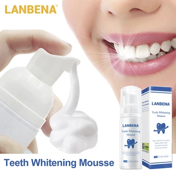 

High Quality Teeth Whitening Toothpaste Mousse Fresh Shining Tooth Cleaning Oral Hygiene Removes Plaque 60ml