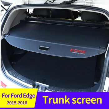 

Cargo Cover Partition Curtain Screen Shade Trunk Security Shield Rear Auto Accessories Black Trunk screen For Ford Edge 2015-18