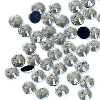 

SS4-SS50 Hight Quality Crystal DMC Hot Fix Rhinestones Flatback Crystal Hotfix Rhinestones Iron On Stones For Garment B0546