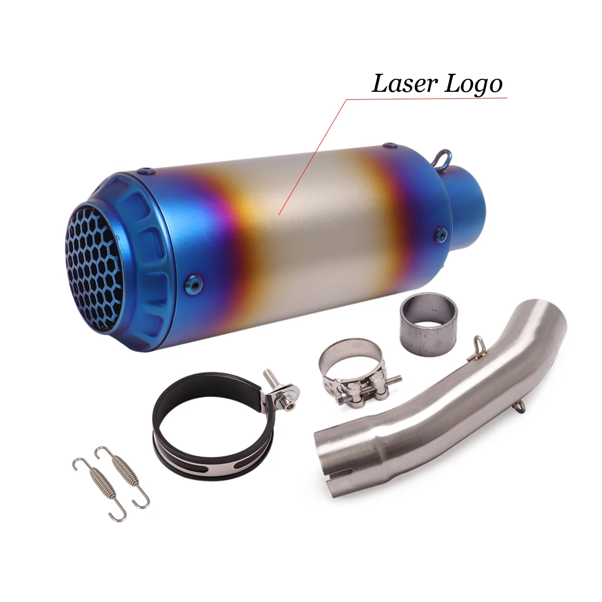 For DUKE KTM adventure 390 KTM 250 KTM390 2021Motorcycle Exhaust System Modified Muffler Escape Middle Link Pipe Slip on 390 adv - Image 6