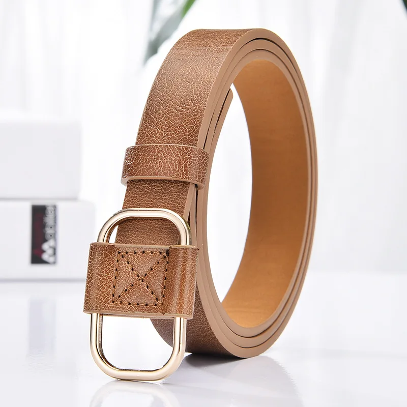 ZLD Модный женский пояс с квадратной пряжкой, не пористый, тренд, уличный студенческий широкий пояс, большой размер, Длинный Ретро ремень, унисекс, мода