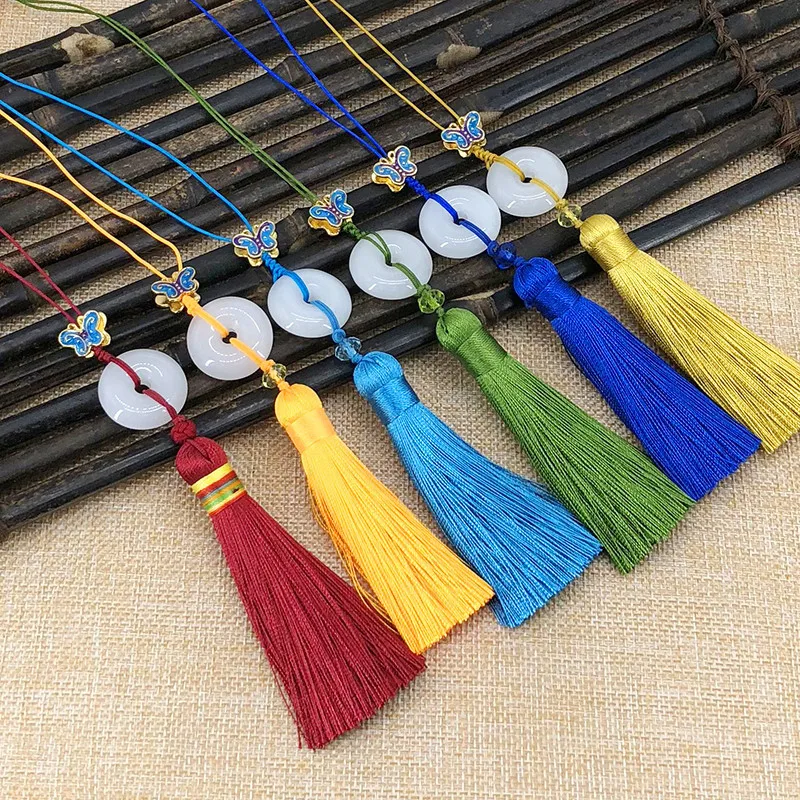 

Hand-woven Tassels Tassel New Style Ancient Costume Palace Drama Garment Accessories as Yi Chuan Decoration Chinese Clothing Pen