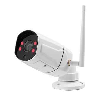 شراءHd رصاصة 5MP الأبيض Ip كاميرا واي فاي اللاسلكية في الهواء الطلق مقاوم للماء الأشعة تحت الحمراء للرؤية الليلية كشف الحركة Cctv كاميرا ويب Freeshipping