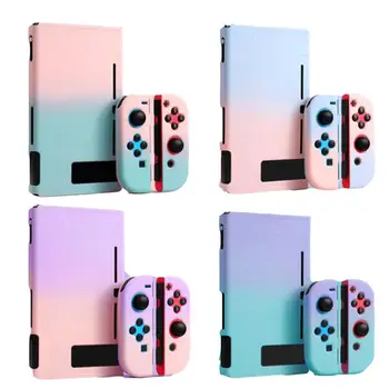 

Switch Case NS NX Console Protective Hard Case Shell for Nintendos Switch Joy Con Colorful Back Cover