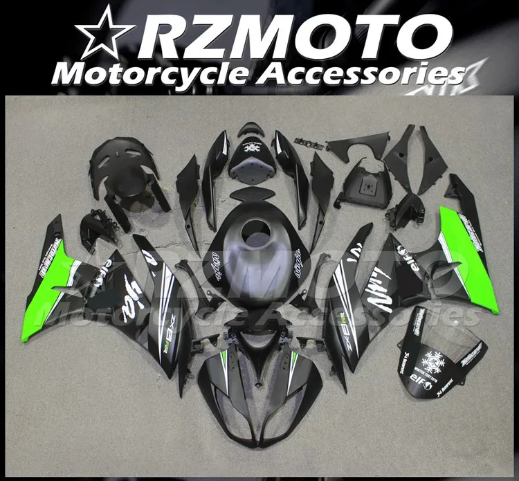 Новый ABS мотоцикл весь обтекатель комплект подходит для Kawasaki Ninja ZX-6R 636 09 10 11 12 ZX6R 2009