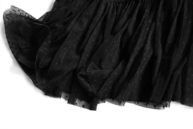 Zoj Brocade Double Layer Jacquard Gauze Skirt Amorous Glances Point Cake Dress Skirt New Style WOMEN'S Dress Batch